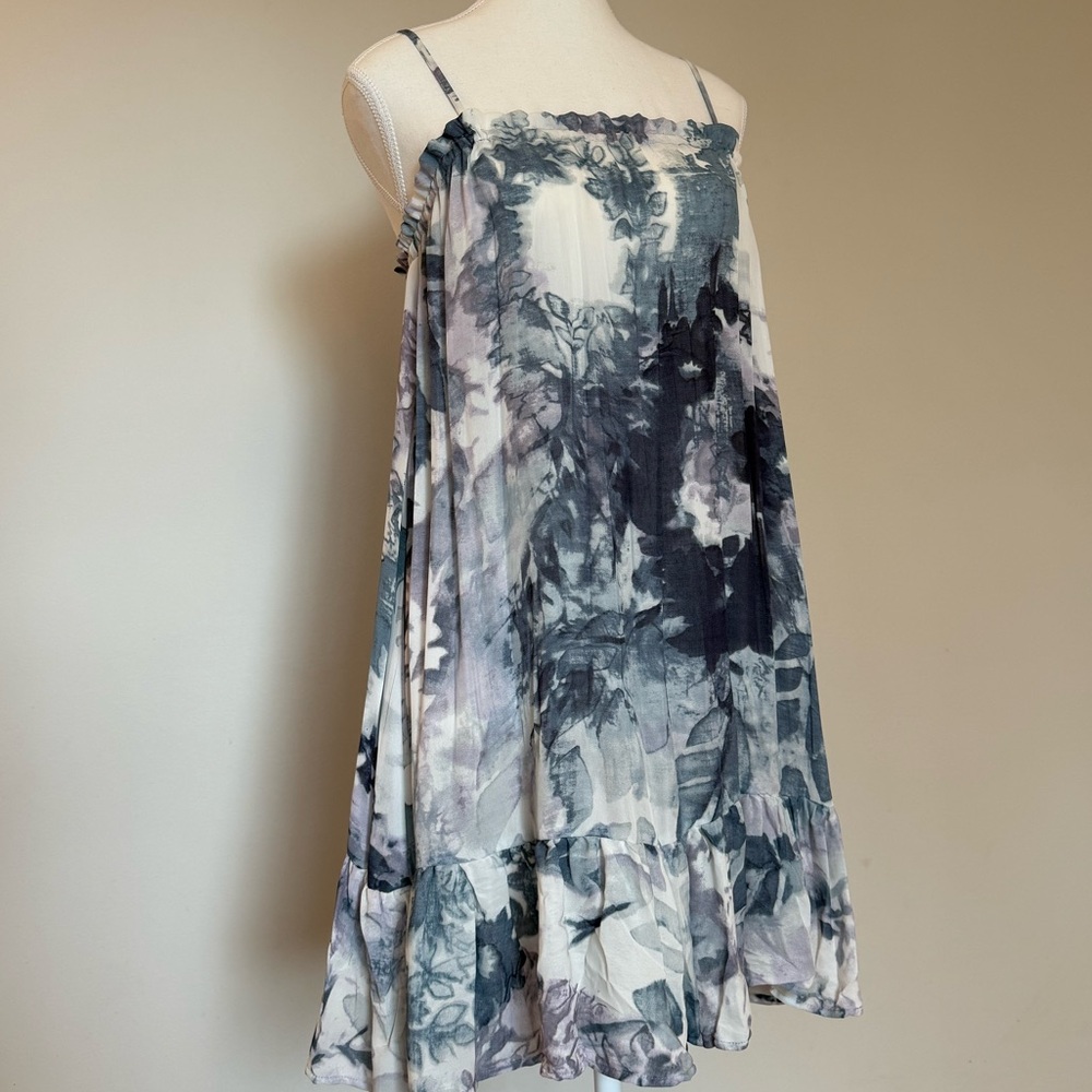 United Colors Of Benetton Blue Sundress (removable straps)